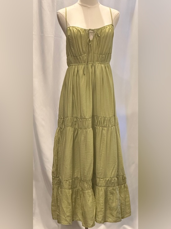 Blu Pepper Dresses & Skirts - Blu Pepper Lime Green Spaghetti Strap Maxi Dress/NWOT